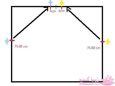 آموزش دوخت مانتو عبایی